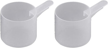 60 mL Plastic Measuring Packaging Scoop (= 60 cc/ = 4 tablespoon/ = 2 fl oz), Short Handle - to Measure and Dispense Spices, Granules, Powders, for Seeds Packing made in USA (20)