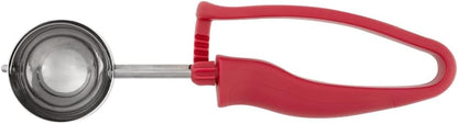 Restaurantware Ice Cream Scoop 1 Case 3.75 oz Stainless Steel Portioner Commercial Kitchen Tool Comfortable Grip Dishwasher-Safe Ambidextrous Handle