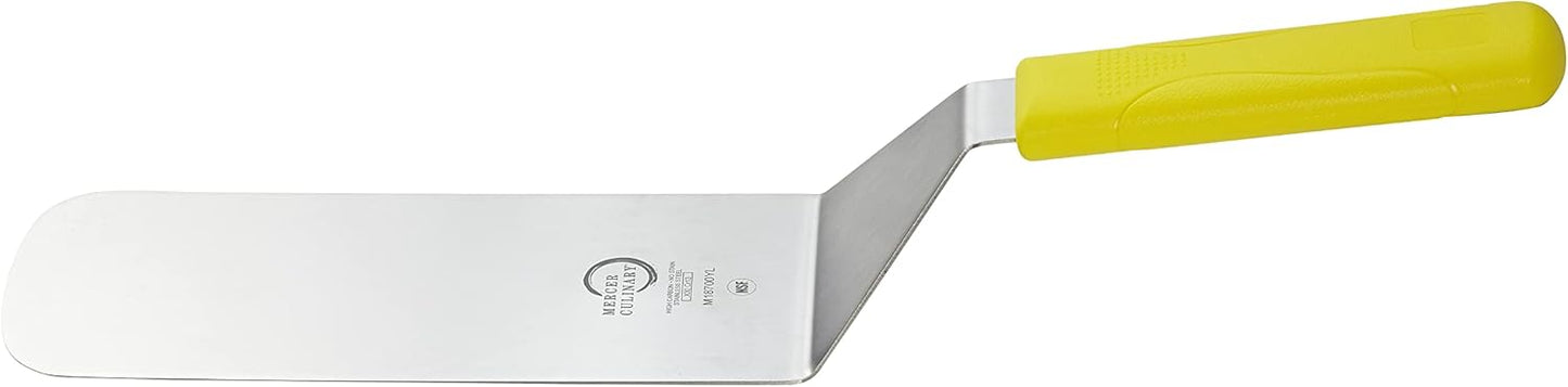 Mercer Culinary Millennia Bench Scraper, 5 7/8 Inch X 3 1/2 Inch Blade, Black Handle