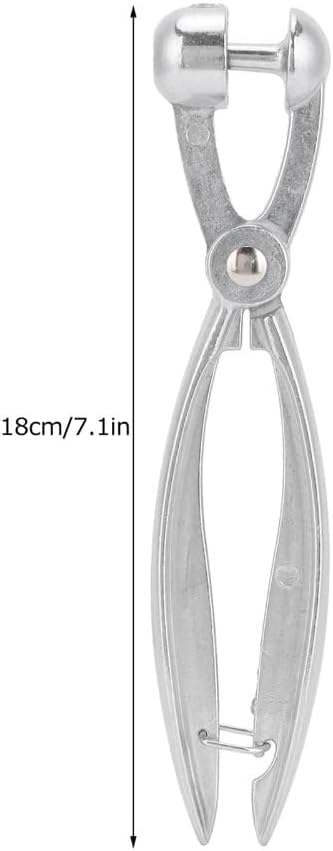 Aluminum Alloy Cherry Pitter Tool - One-Press Core Removal Tool for Olives and Dates, Heavy Duty Pit Picker Tool with Ergonomic Grip