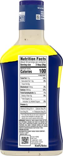 Kraft Classic Ranch Dressing, 16 fl oz Bottle