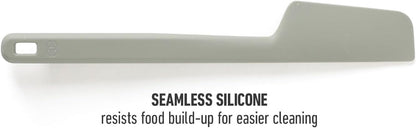 Calphalon Prime Scraper Set, 2-Piece Silicone Kitchen Scraper Set, Flexible Baking & Cooking Scrapers, Heat-Resistant Nonstick-Safe Tools with Ergonomic Handles, Navy