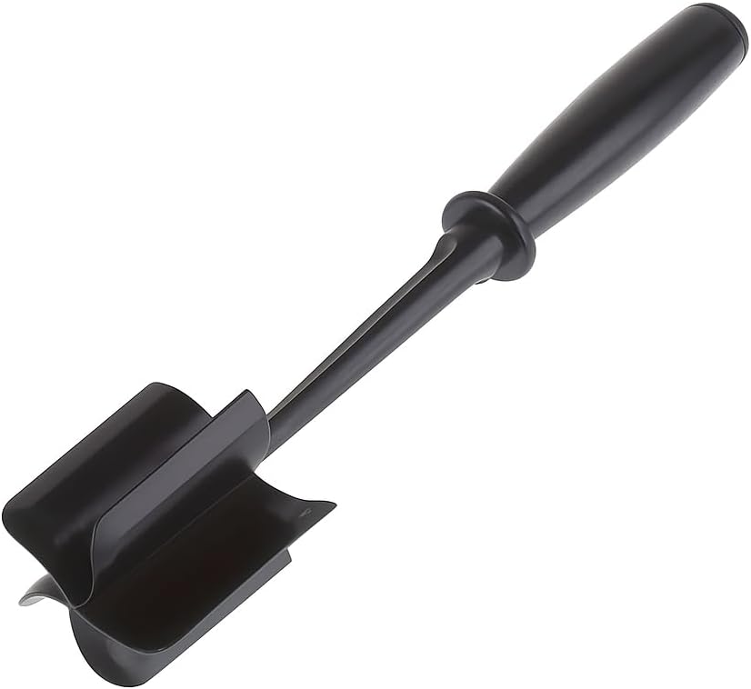 Manual Meat Chopper Tool – Heat Resistant Ground Beef Masher & Food Separator – Non-Electric Meat Grinder for Tacos, Burgers, Turkey, Sausage & More – Easy to Use & Clean