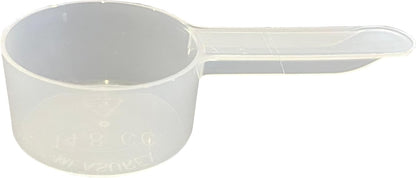 3 Tablespoon (1.5 Oz. | 43 mL) Short Handle Plastic Measuring Scoop for Coffee, Protein Powder, Pet Food, Spices, Grains, Dry Goods – Food-Grade BPA-Free (Pack of 1)