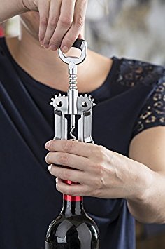 TableCraft Stainless Steel Winged Corkscrew