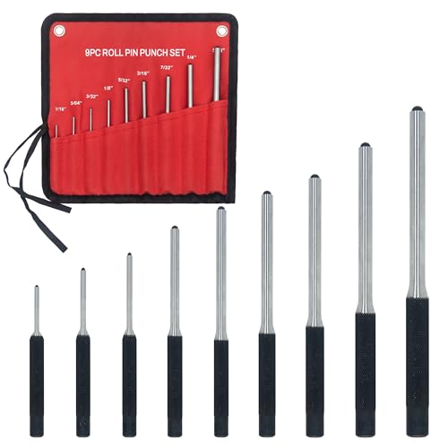 435-Piece Roll Pin Assortment Kit - Slotted Tension Pins, Split Dowels & Expansion Spring Pins - Includes M1.5 to M6 Sizes (13 Types) - Durable Spring Steel for Secure Fastening