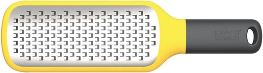 Joseph Joseph Fine Grater & Zester – Easy-Grip Handle with Sharp Stainless Steel Blades & Non-Slip Tip