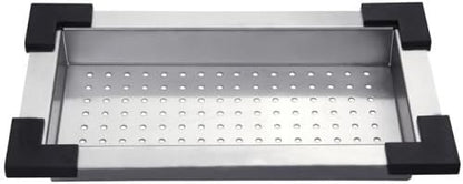 KRAUS Stainless Steel Colander for Workstation Kitchen Sink, CS-6