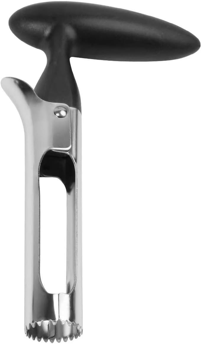 Apple Peeler Corer Slicer, Red, Manual Hand Crank, Suction Base, Plus Apple Corer Included Kitchen Tool