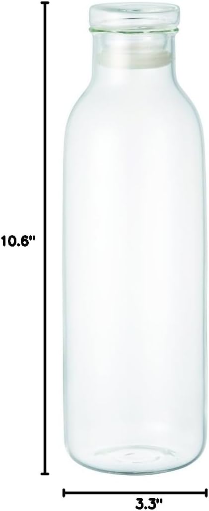 KINTO BOTTLIT 27686 Dressing Bottle, 4.1 fl oz (130 ml), Microwave and Dishwasher Safe, Heat-resistant Glass