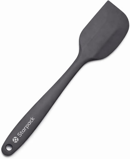 Starpack 'Scrape and Stir' Silicone Rubber Spatula Set (4-Piece) - LFGB Non Toxic, 600°F Heat Resistant, BPA-Free, One-Piece Kitchen Baking Spatulas - Dishwasher Safe for Nonstick Cookware Earthy Pink