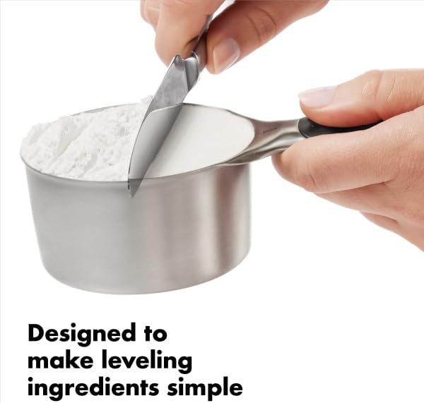 OXO Good Grips 4 Piece Stainless Steel Measuring Spoons with Magnetic Snaps