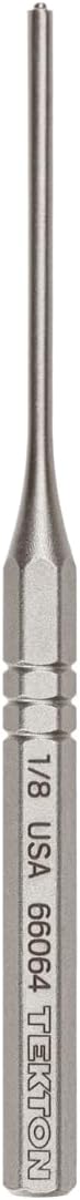 TEKTON 1/8 Inch Roll Pin Punch | 66064 | Made in USA