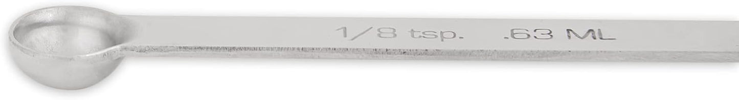 RSVP International Endurance Kitchen Collection Open Stock Measuring Spoon, Stainless Steel, Dishwasher Safe, 0.5-Teaspoon