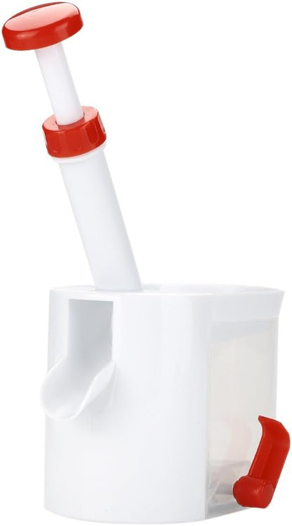 Cherry Pitter Tool,Cherry Pitter Tool, Plastic Grapes Seeds Removing with Set Grips Container Home Traveling Fruit Gadget Olive Seed Pit Huller