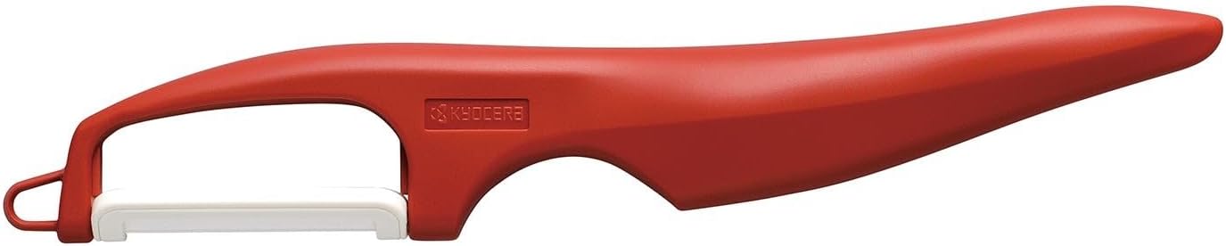 Kyocera Advanced Ceramic Vertical Double Edge Blade Peeler, Green