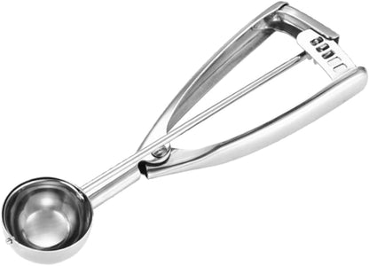 Fayomir Small Cookie Scoop 1 Tablespoon, Size #60 Cookie Dough Scoop, 1 Tbsp Cookie Scoops for Baking, Selected 18/8 Stainless Steel, for Making Cookies, Melon Ball, Ice Cream