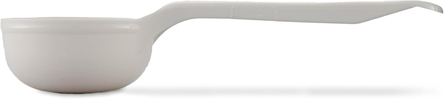 Carlisle FoodService Products 492104 Measure Miser Solid Measuring Spoon with Short Handle, 1 Ounce, Yellow