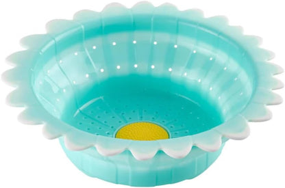 Charles Viancin 11 Inch Sunflower Collapsible Colander/Silicone Strainer – Kitchen Space Saving Essential