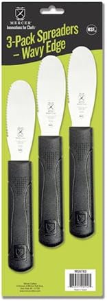 Mercer Culinary Millennia Bench Scraper, 5 7/8 Inch X 3 1/2 Inch Blade, Black Handle