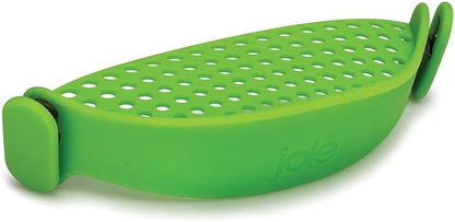 Silicone clip on strainer colors vary