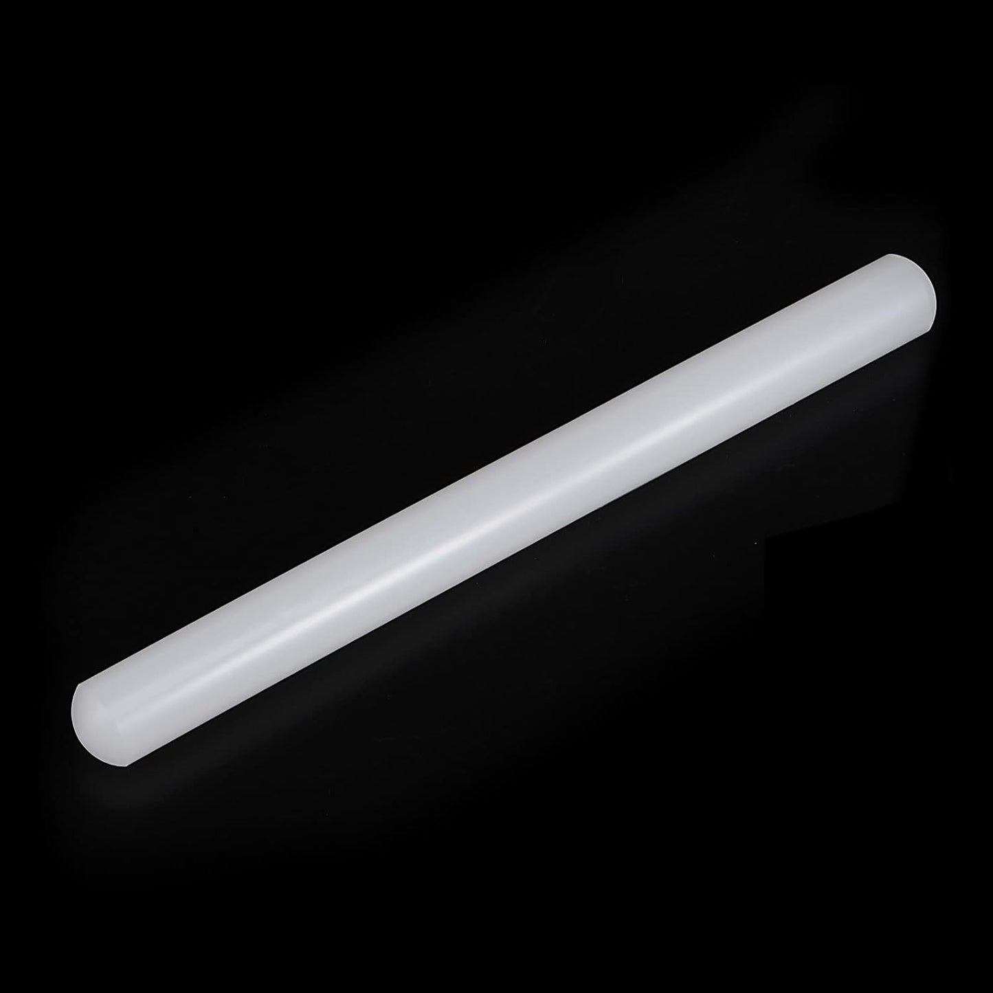 HARFINGTON 13 Inch x 0.98 Inch PP Plastic Non-Stick Fondant Rolling Pin - Dough Roller for Cookie, Pastry, Pizza, Clay - Kitchen Decorating Tools
