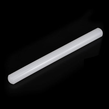HARFINGTON 13 Inch x 0.98 Inch PP Plastic Non-Stick Fondant Rolling Pin - Dough Roller for Cookie, Pastry, Pizza, Clay - Kitchen Decorating Tools
