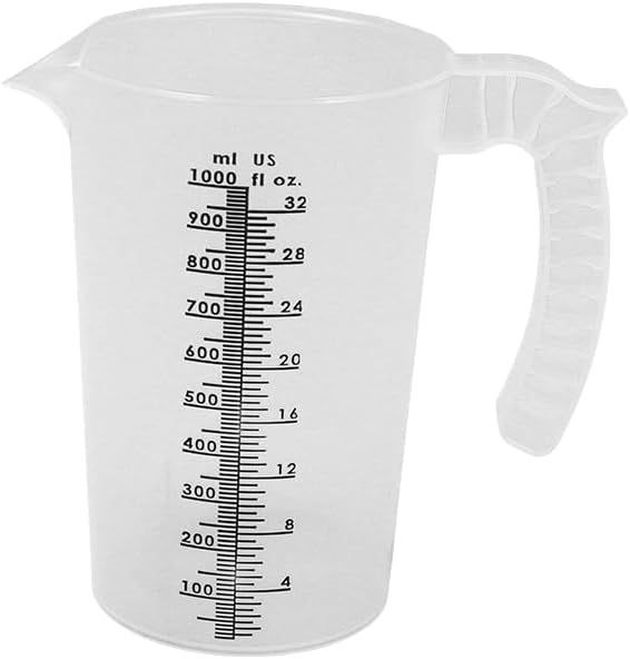 Valley Industries Multi-Purpose Measuring Pitcher - 64oz., Translucent