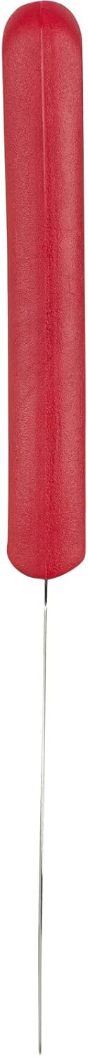 SPARTA Steel Handheld Scraper Kitchen Scraper Tool with Food-Safe Plastic Handle for Griddles, Pans, Pots, and Cutting Boards in Commercial Settings, Stainless Steel, 3 Inches, Pink