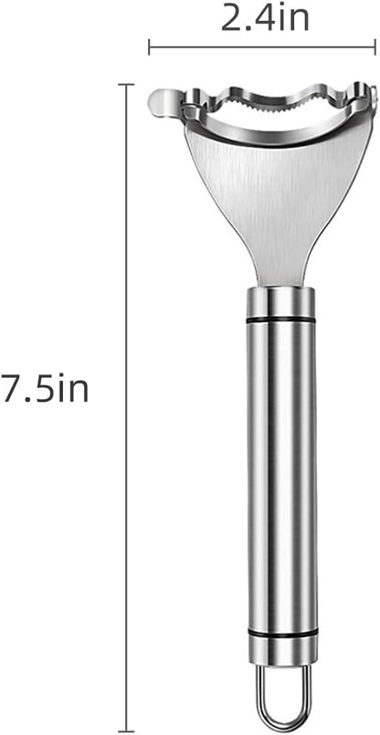 Corn Peeler for Corn on the Cob,Corn Kernel Remover Tool,Corn Cob Stripper Stainless Steel(2 Pcs) (2)