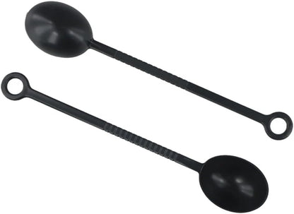 Plastic Measuring Spoons, 20PCS Long Handle Coffee Spoon Scoop, Multipurpose Spoons Baking Tools for Coffee Bean, Sugar Milk Tea Powder Ingredients