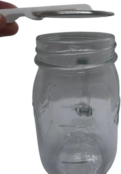 Canning and Mason Jar Opener, Easy Release Vacuum Seal for all lids magnetic (Black)