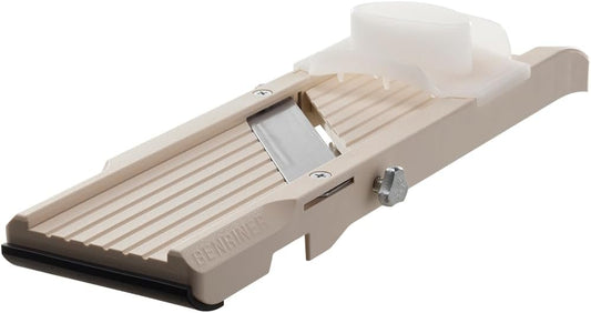 Benriner Super Slicer, with 4 Japanese Stainless Steel Blades, Beige