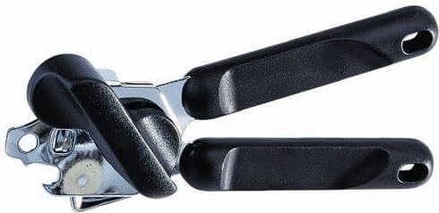 Westmark Germany Steel Manual Can Opener with Lid Lifter (Black)