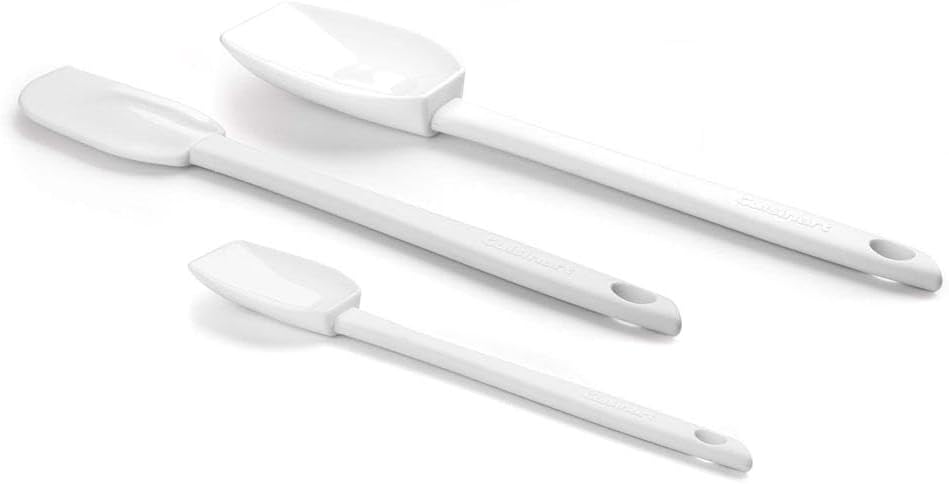 Cuisinart CTG-00-3SP Silicone Spatulas, Set of 3, White