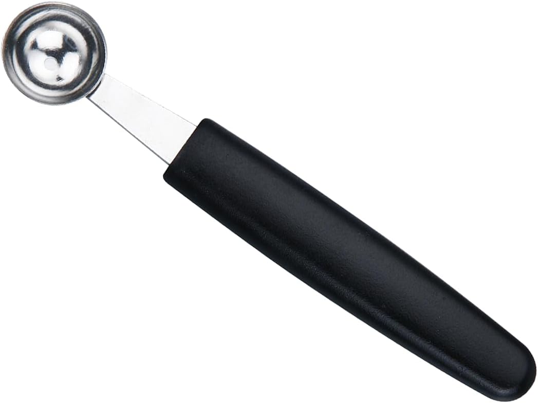 Mercer Culinary Melon Baller, 1 Inch,Black, 1" x 1" x 6"