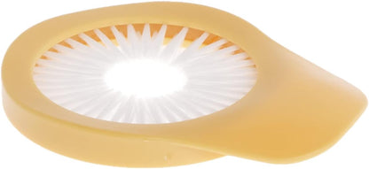 R&M International Corn Cob Desilking Brush, Standard, Yellow, Carded