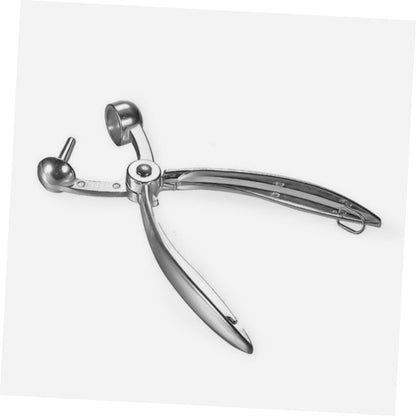 STOBAZA Stainless Steel Cherry Pitter Olive Remover Heavy Duty Date Corer Tool Fruit Pit Remover for Kitchen Versatile