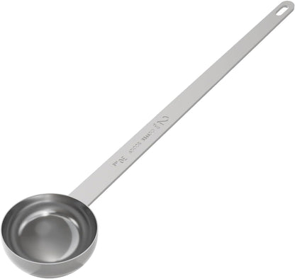 LEIFENY 1PCS 1 Teaspoon Coffee Scoop, 9" Long Handle Measuring Spoon, 1tsp (5 ml) Stainless Steel Scooper