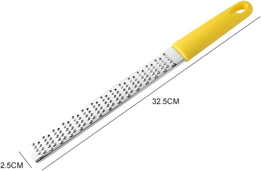 Lemon Zester & Cheese Grater & Vegetable Grater — Cheese Lemon, Garlic, Nutmeg, Chocolate, Fruits, Vegetables, Ginger Grater - Cheese Shredder & Stainless Steel Grater