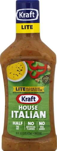 Kraft Zesty Italian Dressing Family Size, 24 fl oz Bottle