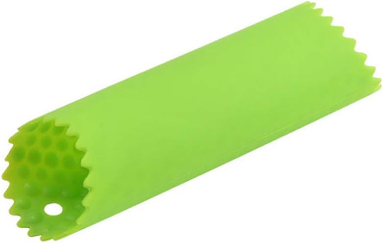 Silicone Garlic Peeler Tube Rollers Skin Remover, Garlic Roller Peeling Tube Tool for Useful Kitchen Tools (Blue,Green)