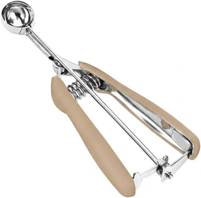 Cookie Scoop, Ice Cream Scoop, 1Tbsp/15 ml/0.5oz Cookie Scoops for Baking, 18/8 Stainless Steel Cookie Scooper for Baking, Ice Cream Scooper with Trigger Release, Cookie Dough Scoop with Non-slip Grip
