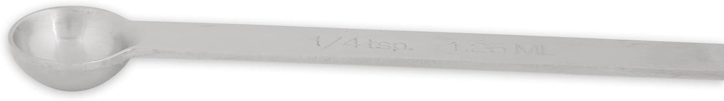 RSVP International Endurance Kitchen Collection Open Stock Measuring Spoon, Stainless Steel, Dishwasher Safe, 0.5-Teaspoon