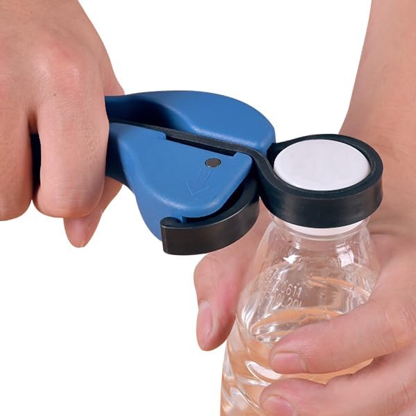 Double-Handle Jar Opener for Seniors, Expert solution for opening large jars (such as kimchi jars), Gifts for Weak Hands with Arthritis, Patent | Kitchen Gadgets, Self-Locking Design