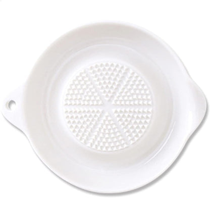 Advanced Ceramic Grater for Ginger, Garlic and Onion, 4 Inches (4-Inch)