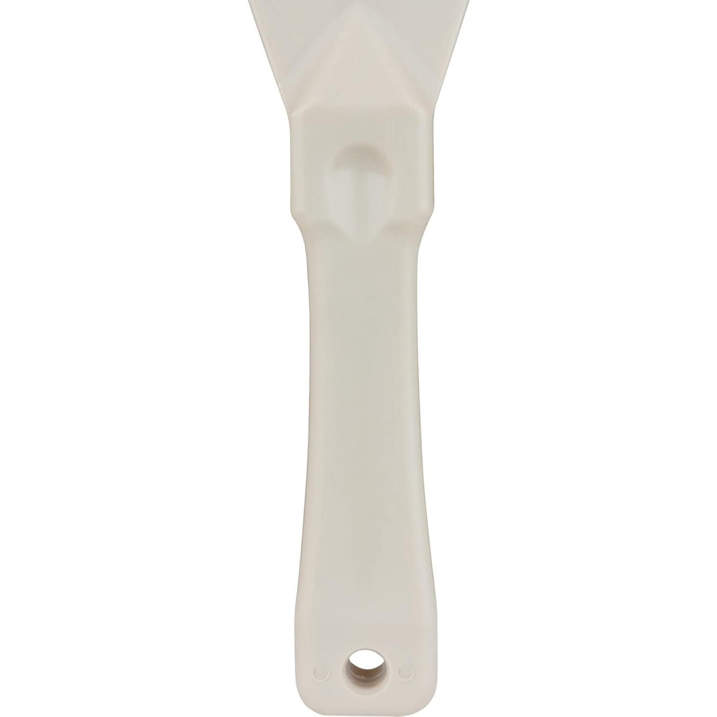 SPARTA Polypropylene Scraper Tool Food Safe Scraper for Removing Caked-On Residue in Commercial Kitchens, Plastic, 7.82 x 3 Inches, White