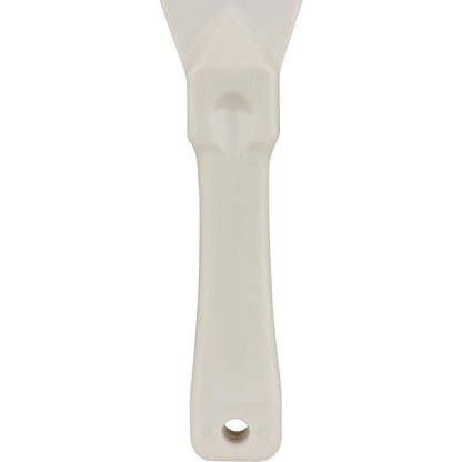 SPARTA Polypropylene Scraper Tool Food Safe Scraper for Removing Caked-On Residue in Commercial Kitchens, Plastic, 7.82 x 3 Inches, White