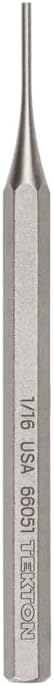 TEKTON 1/8 Inch Roll Pin Punch | 66064 | Made in USA