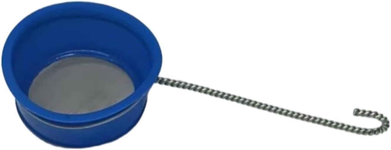 Sifter for Enamels Glass Powders DIY Enamel Starter Tool Lightweight Enameling Sifters 1/2" Blue